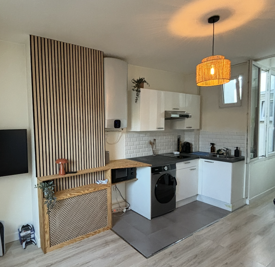 Home staging coin cuisine appartement